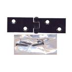 横長丁番　黒塗　BH-460 20MM【ホームセンター・ＤＩＹ館】