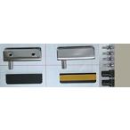 ガラス丁番　VF-128　5mm　クローム　500612800【ホームセンター・ＤＩＹ館】