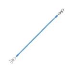 コイルキーチェーン　26?100cm　ブルー　1個