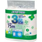 エルモア ピコ 3倍巻トイレットロール 花の香り ダブル 75m 1パック(4ロール)