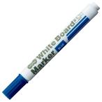 ホワイトボードマーカー 中字角芯 青 1セット(12本)