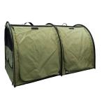  домашнее животное I портативный клетка W хаки складной перевозка домашнее животное клетка много голова .. для домашних животных 4522620992078