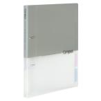 KOKUYO キャンパス プリントもとじやすい 2穴ルーズリーフバインダー B5 グレー ル-PP358M 4901480344096