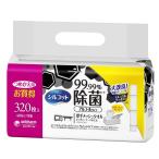 ショッピングシルコット ユニ・チャーム シルコット ウェットティッシュ 除菌 アルコールタイプ 99.99除菌 詰替 320枚(40枚×8)  （ウエットティッシュ ティシュー） 倉庫No0001