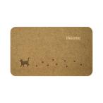  вход коврик кошка бежевый 75×45cm салон наружный двоякое применение коврик перед дверью 4905016124251