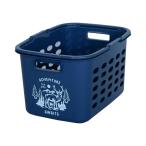  flat мир промышленность (Heiwa Kougyou) корзина для белья . type ширина 44.5× глубина 32× высота 26cm Night голубой стирка корзина сделано в Японии 4907556245410