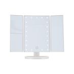  не 2 торговля LED три поверхность настольный зеркало жемчужно-белый три поверхность зеркало увеличительное стекло LED свет женщина super зеркало 4953980866561