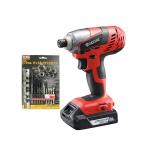 ショッピングKYOCERA 数量限定おまけ付き 17Pcsビット＆ソケットセットプレゼント 京セラ 充電式インパクトドライバ　BID-1805 RYOBI 18V 1500mAh 165N・m 4960673665936