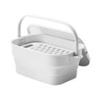  Исэ город глициния (ISETO) присоединение класть ведро складной присоединение класть мытье ведро белый 7L ширина 36.6× глубина 24.6× высота 6.7~16cm сделано в Японии I-617 4966149617102