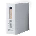 アスベル S 計量 米びつ ホワイト 12kg 無洗米対応 スリム おしゃれ 丸洗い可能 キャスター付 ASVEL A7528 4974908752803