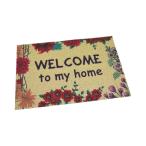 лучший ko коврик перед дверью wellcome цветок 60×90cm ND-9941 4975970234099