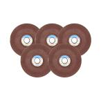 E-Value ディスクグラインダー専用 オフセット砥石 鉄工用 100×4×15mm 5枚入 798081 4977292798082