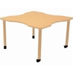 （代引き不可）コイズミファニテック ダイニングテーブルＧＳ-ＨＴ　Ｎｏ．Ｑ８　天板１８０×９０ｃｍ　継脚セット(303352)  介護用品