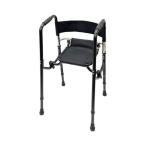 Rec01(rek Zero One ) compact черный i-as( ходунки приспособление для ходьбы складной сиденье ) товары для ухода 