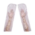  накидка помощь перчатка одноразовый CK-498 50 листов входит левый правый двоякое применение ( уход помощь перчатка ) товары для ухода 