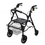  коляска для пожилых ходьба машина приспособление для ходьбы безопасность arm ro letter большой модель RS1320 черный East I сиденье .. складной товары для ухода 