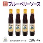  бесплатная доставка Кагосима голубика соус 220g × 4 шт. комплект близко глициния сельское хозяйство .. толщина голубика фрукты соус йогурт коктейль элемент без добавок местного производства подарок на Bon Festival 