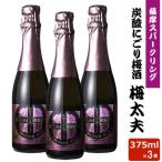 薩摩スパークリング梅酒375ml8度×3本セットリキュール贈り物お土産炭酸...