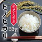 令和4年産 鹿児島県産 ひのひかり 3kg 真空パック ギフト 贈り物 お土産 薩摩川内市 郷土料理 鹿児島 薩摩川内 川内なずな園 贈り物