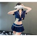 ランジェリー 下着 セット コスプレ ポリス 婦人警官 ルームウェア シースルー 仮装 セクシー 過激 Ｔバック