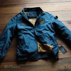 ショッピングエアフォース 新品*米国■V.O.X■USエアフォース*ボア付き フライトジャケット MA-1 マリンブルー メンズ 秋冬 ブルゾン ミリタリー アウター◆VOXAIR-BL