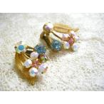  Vintage Aurora цвет симпатичный цветок. серьги 