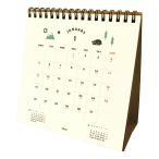 MATOKA 2026年 卓上カレンダー リングタイプ(月曜始まり)『ICON|アイコン』文房具 ピクニック 紫陽花 キャンプ カフェ クリスマス ミモザ(CAL-159)