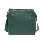 ブルガリ(Bvlgari) オクト クロスボディバッグ メンズ,レディース レザー ショルダーバッグ グリーン