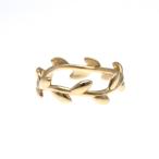 ティファニー(Tiffany) オリーブリーフリング K18ピンクゴールド(K18PG) ファッション 無し バンドリング