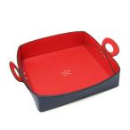 ルイ・ヴィトン(Louis Vuitton) エピ レザー その他 ネイビー,レッド ヴィド・ポッシュ MM 小物入れ トレー