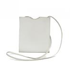 エルメス(Hermes) オニメトゥ メンズ,レディース シェーブル ショルダーバッグ ホワイト