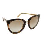 ボッテガ・ヴェネタ(Bottega Veneta) レディース バタフライ サングラス ダークブラウン,ゴールド BV0194SA