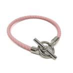  Hermes (Hermes)g Rena nH071681F кожа, metal браслет серебряный, розовый 