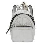 フェンディ(Fendi) セレリア キーリング付き 7AR471 メンズ,レディース レザー ポーチ シルバー