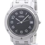 エルメス (HERMES) クリッパー ステンレススチール クォーツ メンズ