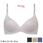 ワコール Wacoal Wing シンクロブラ ノンワイヤーブラ 3/4 MB4015 動いてもズレあがりにくい