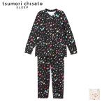 ショッピングツモリチサト ツモリチサト tsumori chisato ワコール wacoal パジャマ ルームウェア 部屋着 長袖 星 ハート リボン ツモリチサトスリープ 寝間着 秋冬 UDW402
