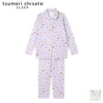 ショッピングツモリチサト ツモリチサト tsumori chisato ワコール wacoal パジャマ ルームウェア 部屋着 長袖 キルトニット 不思議の国のキャラクター ツモリチサトスリープ 寝間着 秋冬