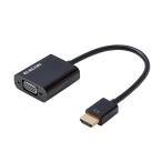  Elecom HDMI для VGA изменение адаптер дисплей . изображение . мощность возможен изменение адаптер 0.15m 1080p разрешение соответствует Win HDMI - VGA черный черный AD-HDMIVGABK2