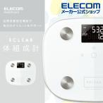  Elecom e прозрачный измеритель состава тела ECLEAR измеритель состава тела HCS-FS03 серии масса BMI body жир . показатель основа метаболизм 4 пункт измерение возможность 100 грамм каждые измерение белый IHCS-FS03WH