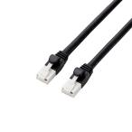  Elecom LAN кабель PS5 соответствует ушко поломка предотвращение LAN кабель Ran кабель интернет кабель кабель Cat6A 3.0m черный GM-LDGPAT/BK30