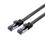  Elecom Cat8 основа LAN кабель 3m Flat ушко поломка предотвращение Ran кабель интернет кабель 3m черный ECLD-OCTFT/BK30