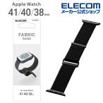  Elecom Apple Watch для 41 40 38mm ткань частота Apple часы AppleWatch 41 40 38 частота ткань черный AW-41BDFBBK