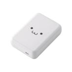 �G���R�� ���o�C���o�b�e���[ ���R���p�N�g 10000mAh 3A USB Type-C�~1 15W ���`�E���C�I���d�r Type-C���o�́~1 ���낿���  DE-C49-10000WF �݌ɏ���