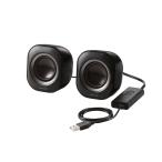  Elecom персональный компьютер для 2.0ch динамик compact динамик 4.4W USB подключение модель черный MS-P08USB3BK