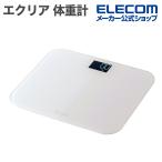  Elecom e прозрачный весы S03 серии тонкий compact проект стекло настольный белый HCS-S03WH