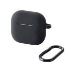  Elecom AirPods no. 4. замена силиконовый чехол воздушный poz силиконовый чехол покрытие kalabina есть черный AVA-AP06SCBK