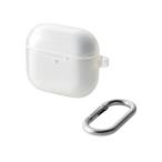 Elecom AirPods no. 4. замена мягкий чехол воздушный poz мягкий чехол покрытие kalabina есть прозрачный AVA-AP06UCCR