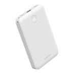  Elecom мобильный аккумулятор осталось количество отображать c функцией 10000mAh 22.5W lithium ион батарейка осталось количество отображать USB-C×2 USB-A×1 белый ELECOM DE-C76-10000WH