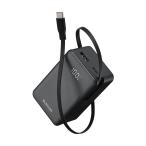  Elecom мобильный аккумулятор наматывать брать . тип кабель в одном корпусе 10000mAh 45W lithium ион батарейка шт брать . тип кабель цельный осталось количество отображать Type-C черный EC-C54LBK